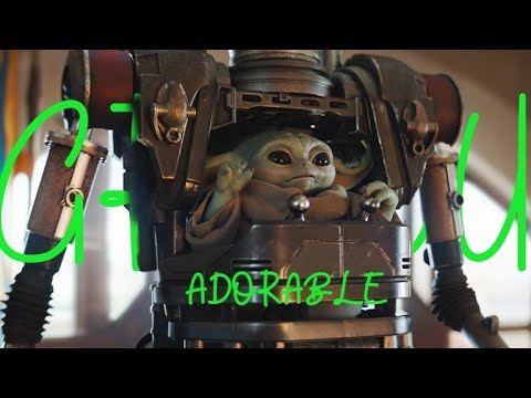 Grogu being adorable for 7 and a half minutes (season 3 included)