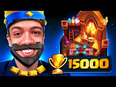 I'M GETTING 15K TROPHIES ON CLASH ROYALE