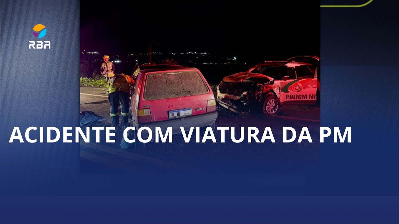 Colisão com viatura resulta em morte no Alto Vale