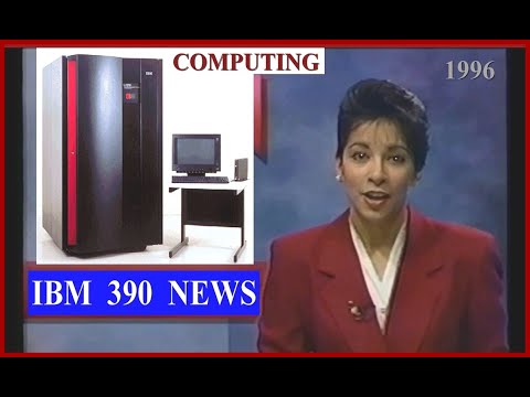 IBM System 390 Enterprise Mainframe Computer VSE ESA MVS 1996 OS/390 9672 News