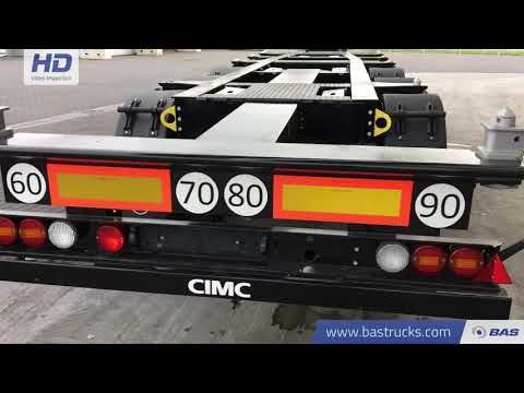 70083539 CIMC Liftachse Ausziehbar Extending-Multifunctional-Chassis SC 03