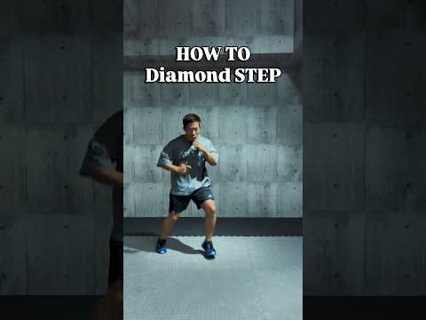 【ボクシング】Diamond STEPのやり方｜フットワークHOW TO🥊 #Shorts