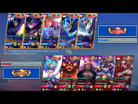 LEGEND VS COLLECTOR SQUAD TRASHTALKERS! 🗑️ | THEY SAID LEGEND SQUAD ARE TRASH? 🤮 | OKAY, LETS SEE! 🔥