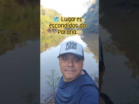🗺️ Lugares escondidos do Paraná: Foz do Rio Mato Rico #rios #foz #geografia