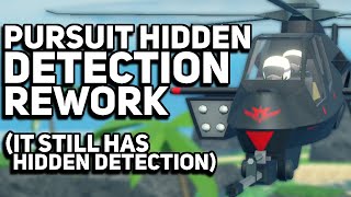 It Still Has Hidden. | Pursuit Hidden Detection Rework | Roblox TDS