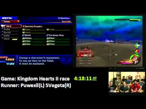 SGDQ 2011 - Kingdom Hearts II All Worlds Race