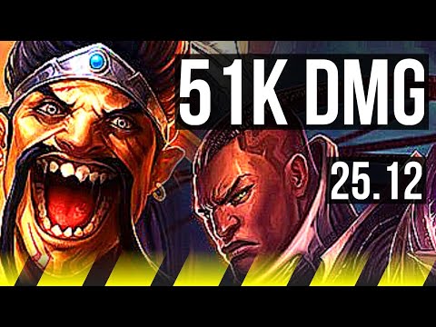 DRAVEN & Sona vs LUCIAN & Nami (ADC) | 6k comeback, 51k DMG, Dominating | EUW Challenger | 25.12
