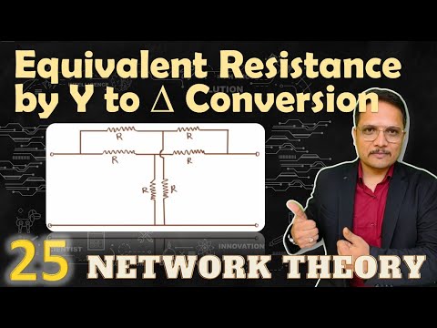 Equivalent Resistance Problem using Star to Delta Conversion