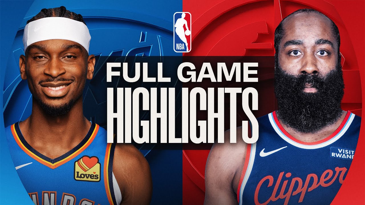 THUNDER at CLIPPERS | FULL GAME HIGHLIGHTS | November 4, 2025