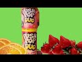 New Flavor Push Pop Duo Orange And Strawberry Flavor Red Vs Orange Pushpop Viral Viralvideo