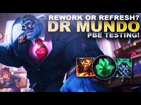 NEW MUNDO IS HERE! REWORK OR REFRESH? - PBE Testing! | League of Legends
