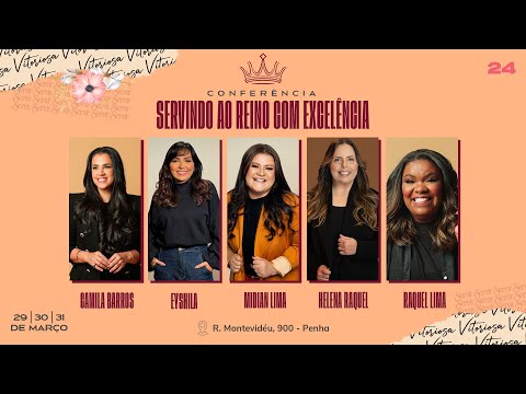 CONF. MULHERES VITORIOSAS | Prª Camila Barros - ETAPA 1 | 29/03/24