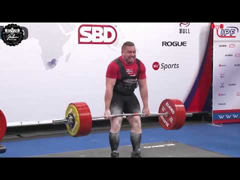 Carl Petter Sommerseth – 3. Platz 890 kg Gesamt – 120 kg Klasse 2022 IPF World Classic Championship