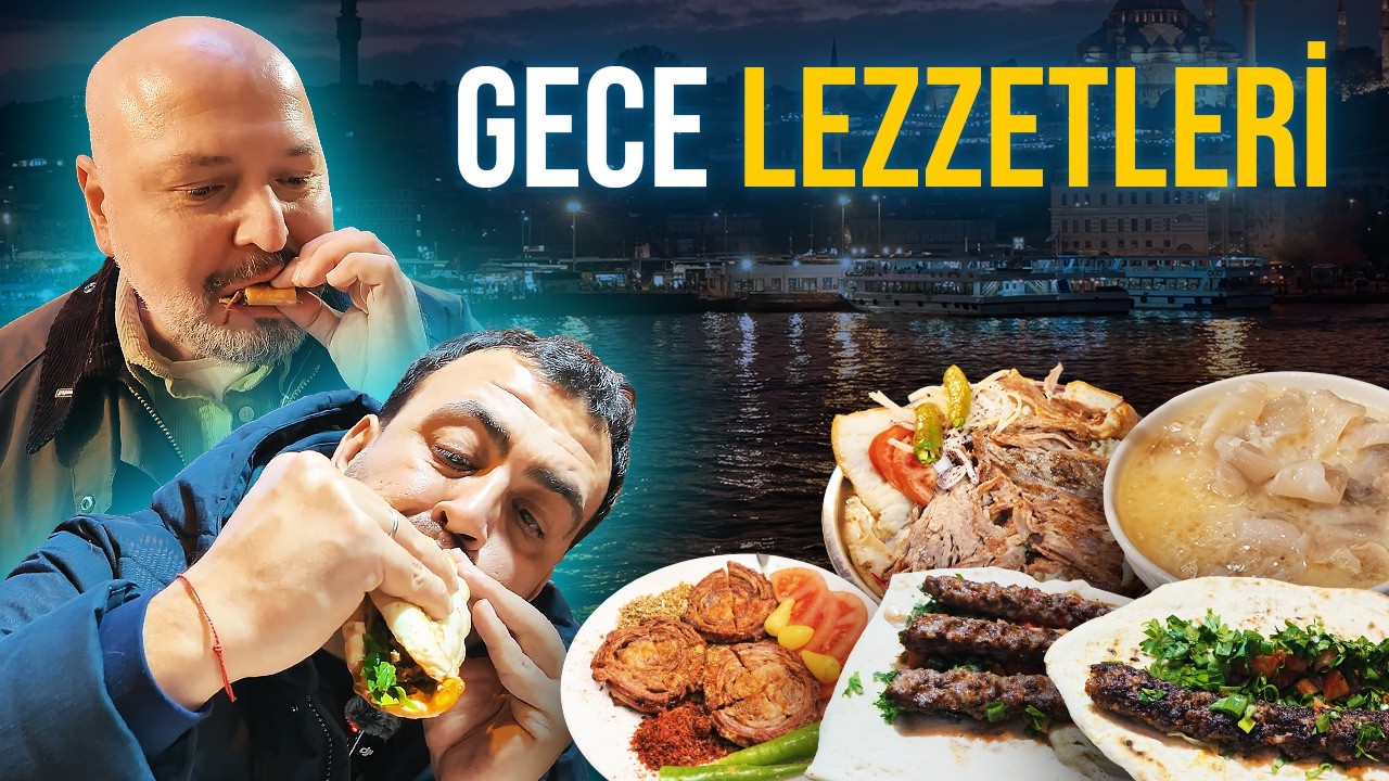 Istanbul Nightlife | Döner, Kebab, Roast Liver, Kelle Paça - Fast Food