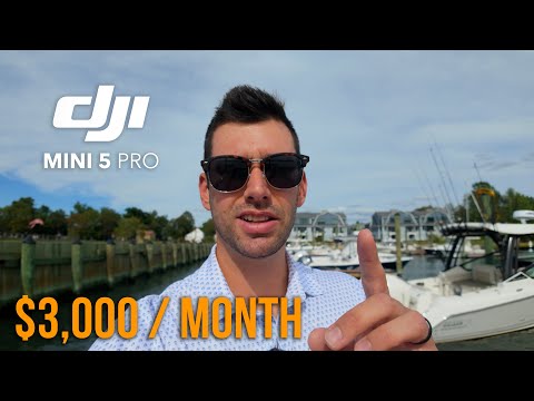 DJI Mini 5 Pro: 5 Ways I Make $3,000/Month with DJI Drones