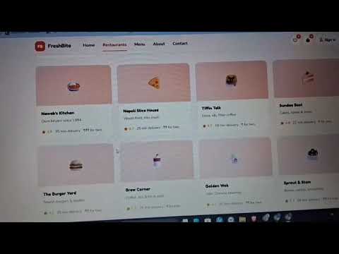 Task Demo - DAS003168 - FreshBite - Online Food Ordering