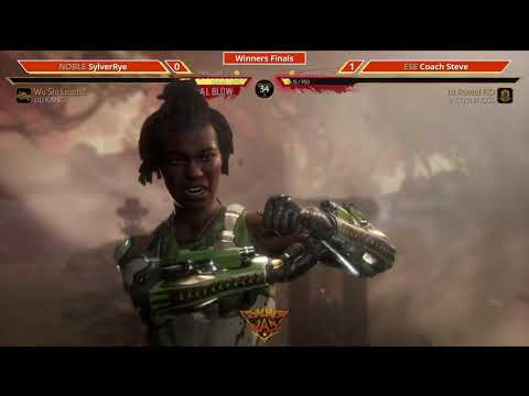 SJXIII: MK11  Top 8 ESE Coach Steve  VS NOBLE SylverRye