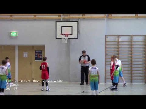 Feeniks Basket Blue - Vilpas White