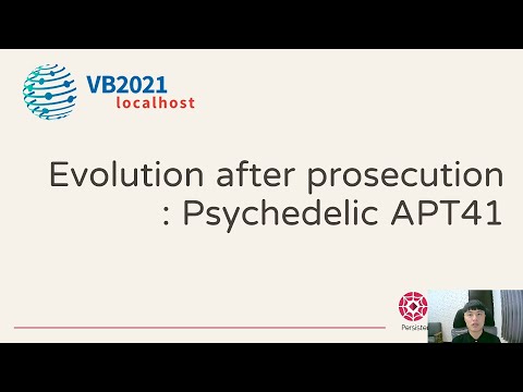 Evolution after prosecution: Psychedelic APT41