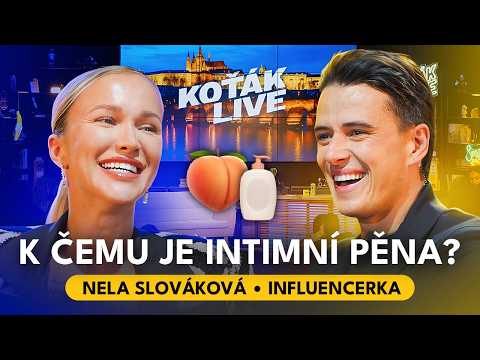 Nela Slováková: Čím víc jsem na dovolený, tím víc peněz vydělávám | KOŤÁK LIVE