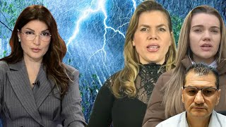 Po vjen 'cikloni'/ Lajda Porja: Çmendet moti/ Mos dilni nga shtëpitë/ Stuhia pritet të shkaktojë...