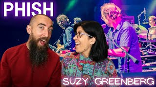 Phish - Suzy Greenberg (REACTION) with my wife