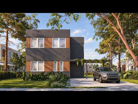 Video de la casa Modelo 4 - Estilo contemporáneo