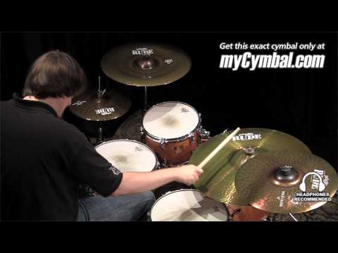 Демонстрация звучания Paiste Rude 17" Wild Crash