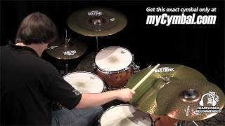 Video thumbnail for Paiste 17" Rude Wild Crash Cymbal (1127717-1062013F) by Memphis Drum Shop