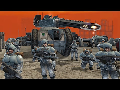 Unification Mod | Imperial Guard vs Orks! - Survival battle / Warhammer 40K: Dawn of War: Soulstorm