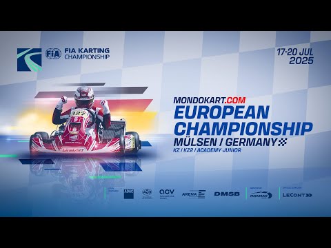 FIA Karting European Championship KZ, KZ2, Academy - Round 3 Mulsen / Germany (Sunday)