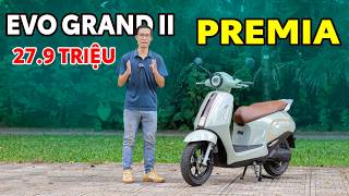 Đánh giá xe máy điện VinFast Evo Grand II