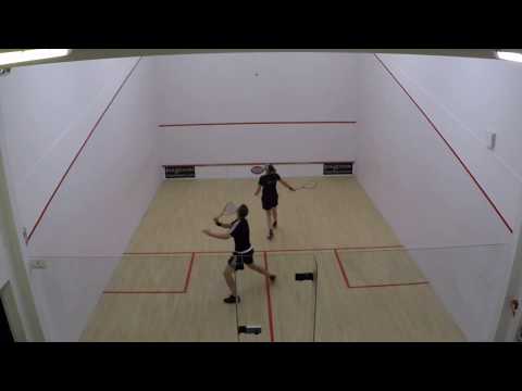 Sarah Jane Perry vs Hugh Perks - Aylesbury Squash 2018