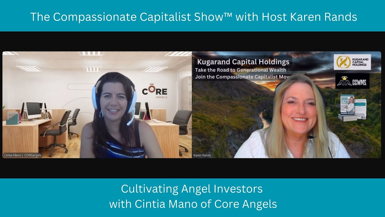 Cultivating Angel Investors with Cintia Mano of Core Angels