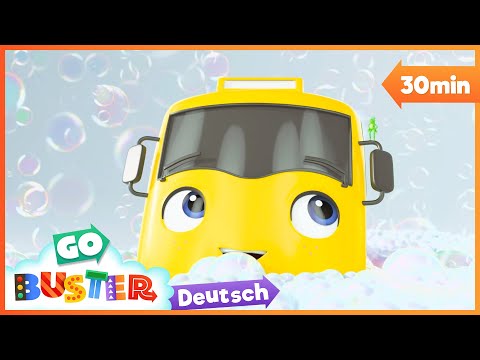 Busters Schaumbad | Go Buster Deutsch | Kinderlieder | Cartoons für Kinder