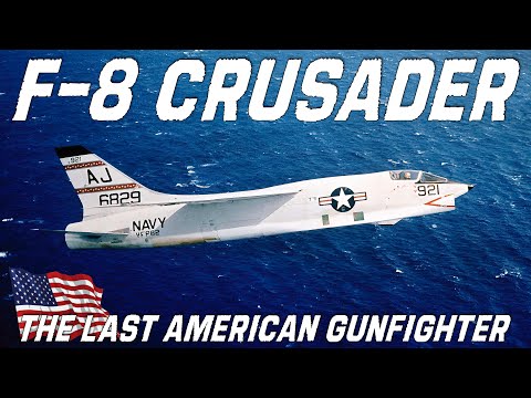 F 8 Crusader | The Last American Gunfighter | Supersonic, Air Superiority Jet Aircraft