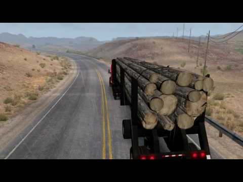 ATS S1 E49: LET'S GO LOGGING BOYS!!!!!!!! AMERICAN TRUCK SIMULATOR.