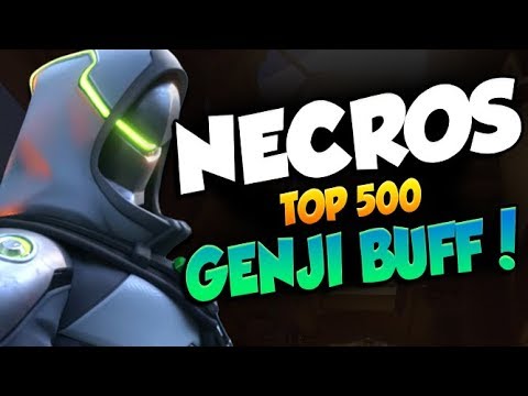 NECROS! NEW GENJI IS OP?! PATCH 1.43 [ OVERWATCH SEASON 19 TOP 500 ]