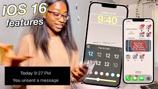 *iOS 16* what’s on my iPhone 13 Pro ✰ how to customize home & lock screen