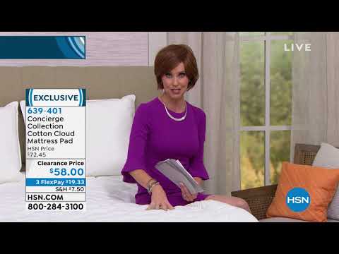 HSN | Bedding Essentials featuring Concierge Collection Anniversary 02.05.2020 - 08 AM
