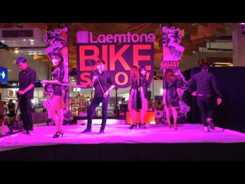 280913 A-DELFI cover SISTAR - Give it to me + solo #Bike show @Leamtong Bangsean
