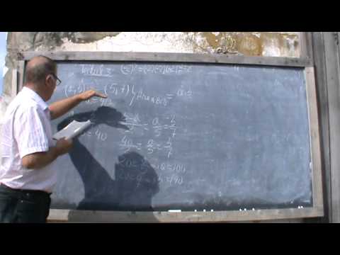 5. Bazele Matematicii: Lectia 69 - Testul 3 de recapitulare pentru materia claselor 5-7 5/6