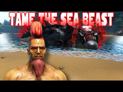 Mosasaurus Tame With Tek Armor || Ark Survival Evolved