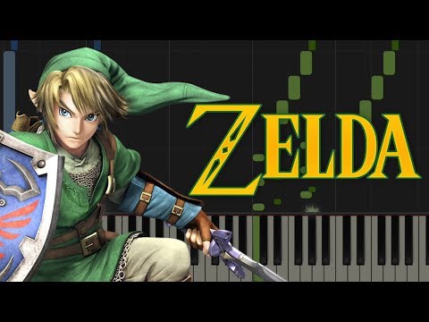 The Legend of Zelda Main Theme - Koji Kondo piano tutorial