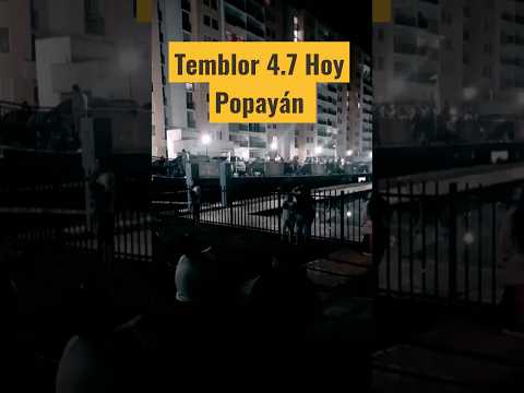 Temblor 4.7 en Silvia, Cauca hoy | Se sintió en Popayán
