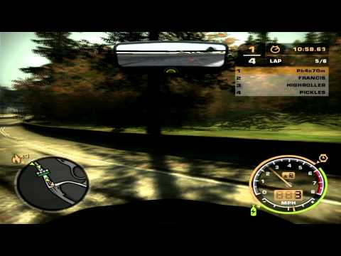 Need for Speed Most Wanted HD Walkthrough Part 140: Free Races Part 4