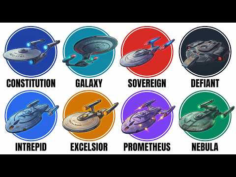 Every LEGENDARY Starship In Star Trek