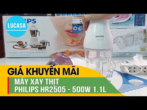Máy xay thịt Philips HR2505 - Philips Onion Chef Chopper HR2505