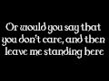 3 Doors Down - So I Need You Lyrics