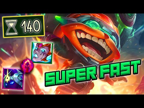 ZIGGS FULL ABILITY HASTE - League of Legends ITA #2745